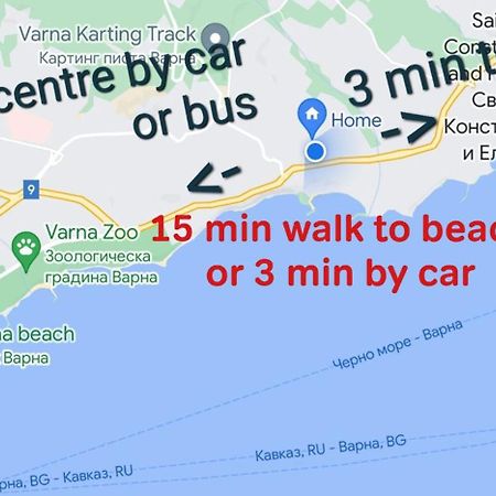 Villa Residence, Free Parking, Pets Friendly Варна Екстер'єр фото