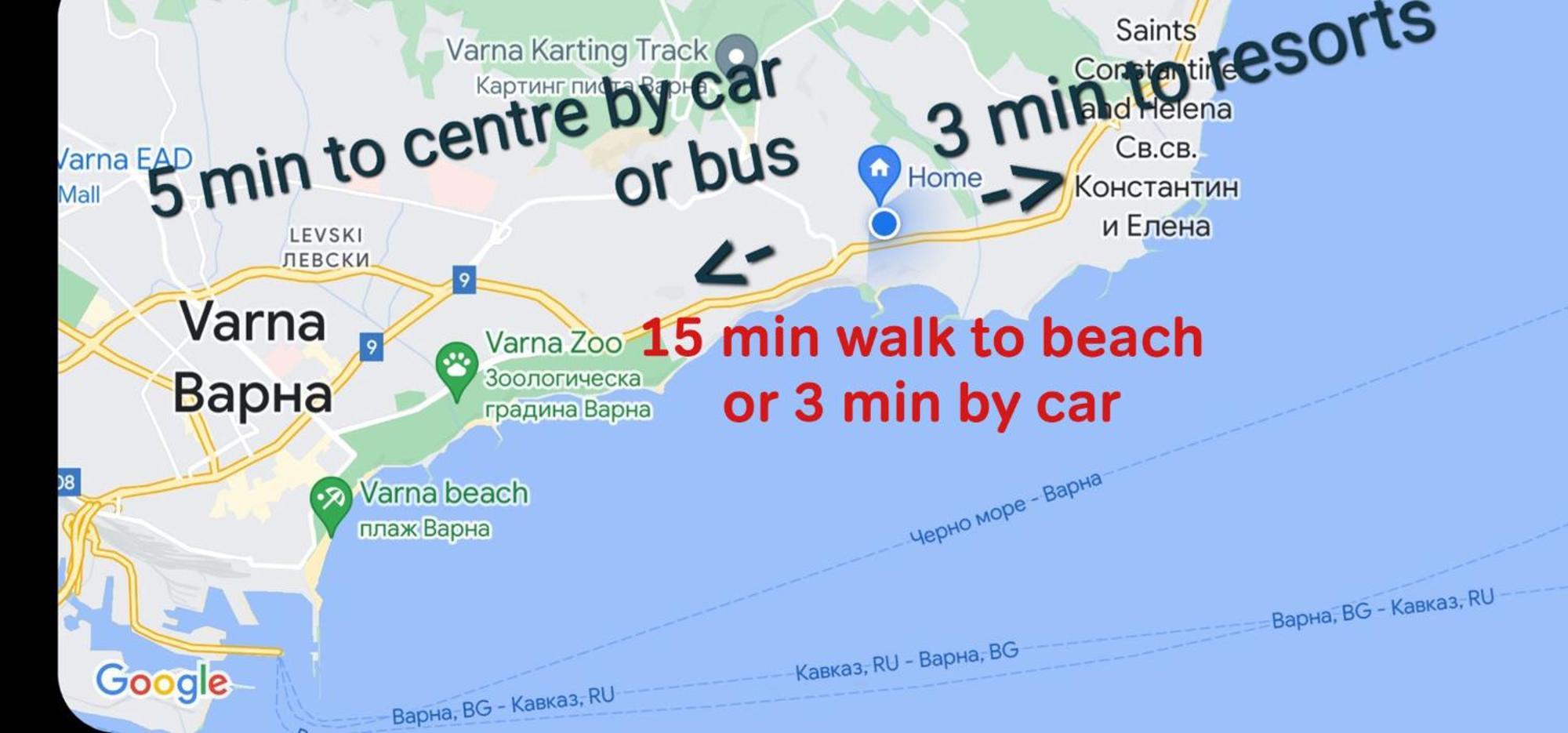 Villa Residence, Free Parking, Pets Friendly Варна Екстер'єр фото